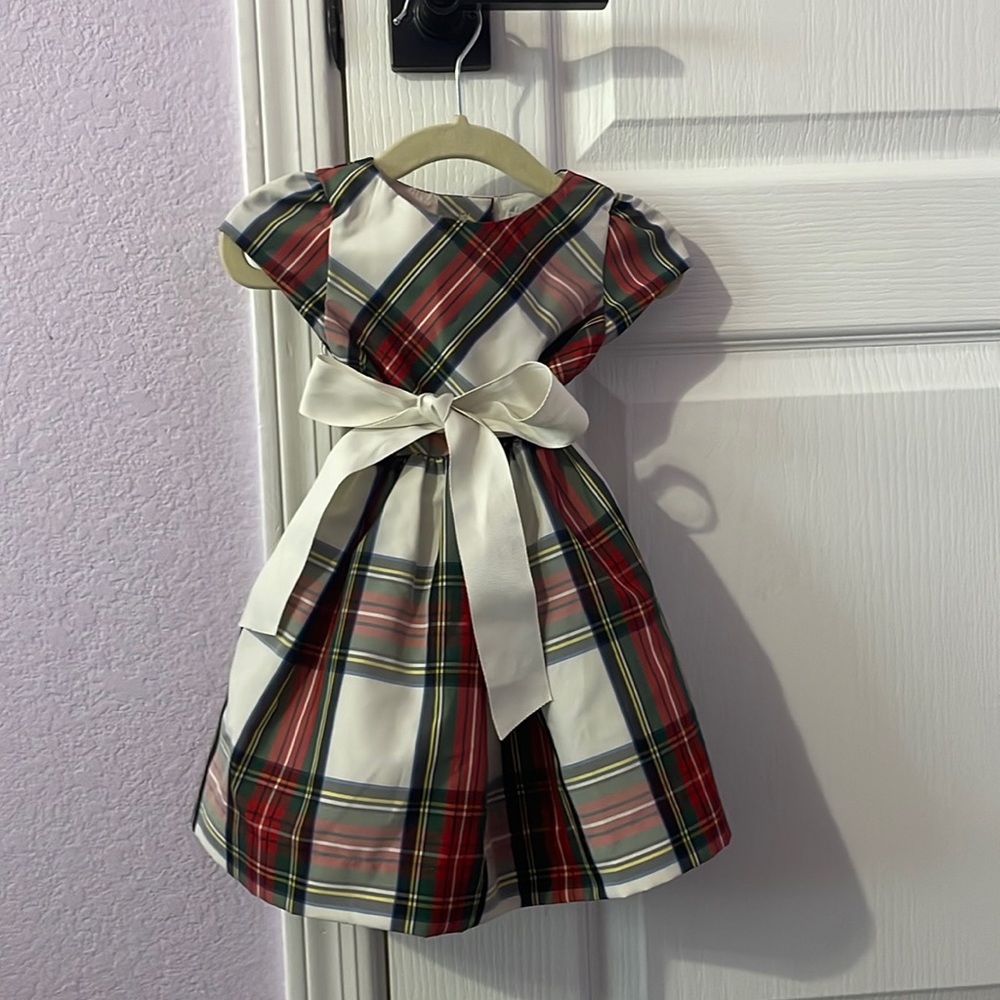Ralph Lauren Plaid Fit-and-Flare Dress & Bloomer
